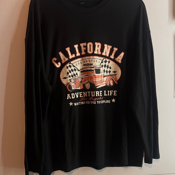 Other - California Adventure Life Kids Black Long Sleeve Shirt